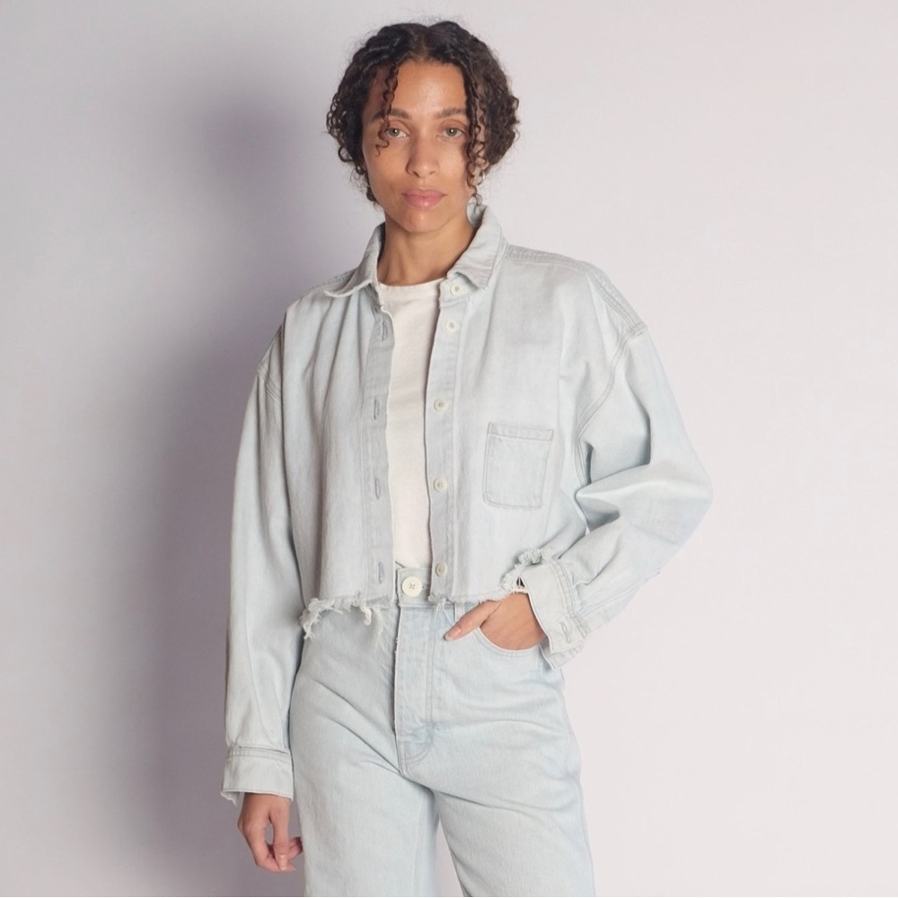 Jesse Kamm Drifter Jacket – Pale Japanese Denim – NWT – Size XS/S